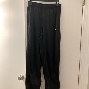 Black Nike Shiny Sweatpants | Size Small